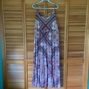 Torrid Maxi Braided Strap Dress